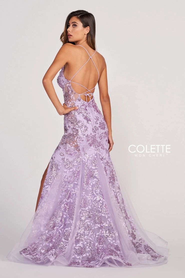 Colette by Daphne Style #CL2013 #3 default Lilac backface vertical picture