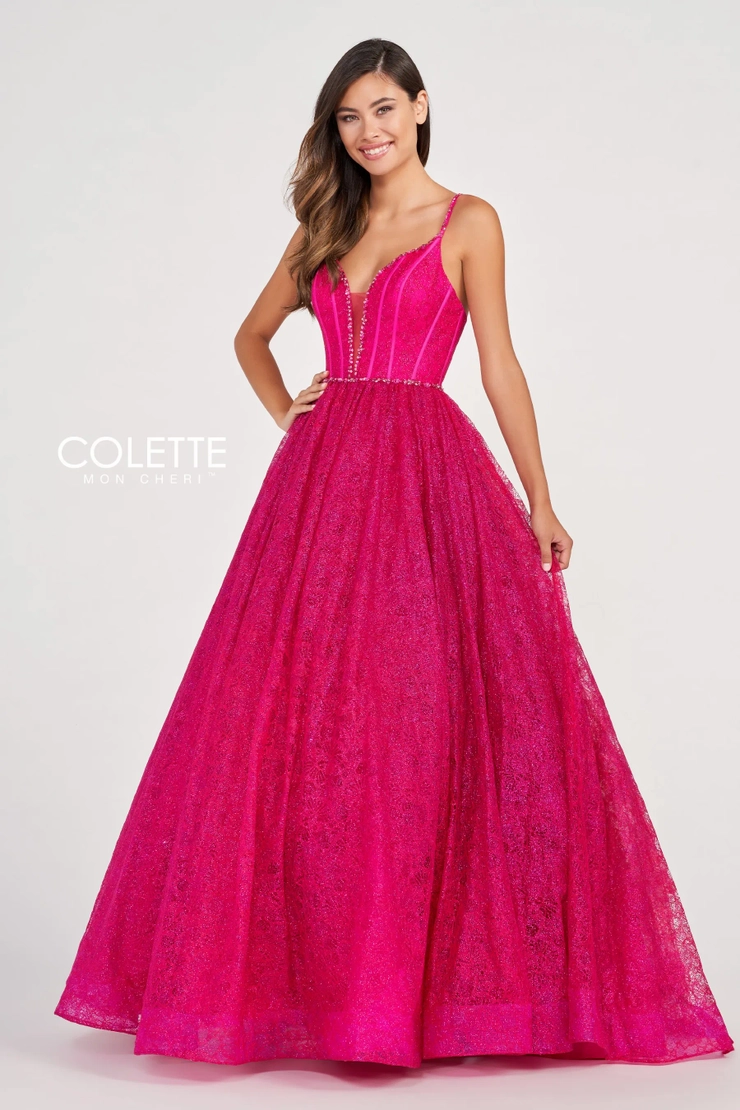 Colette by Daphne Style #CL2018 #1 Fuchsia frontface vertical picture
