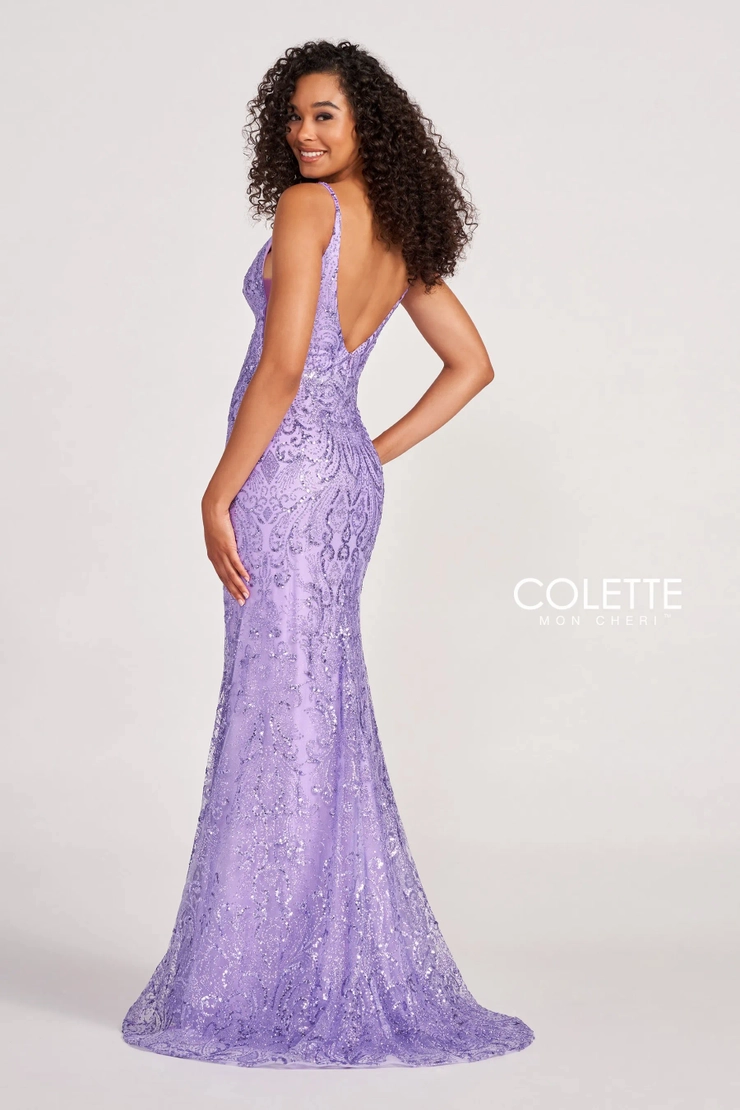 Colette by Daphne Style #CL2019 #5 default Lilac backface vertical picture