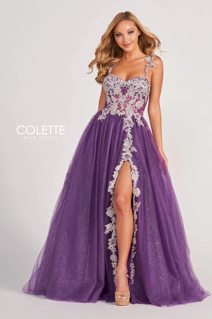Colette by Daphne Style #CL2020 #1 Plum frontface vertical picture