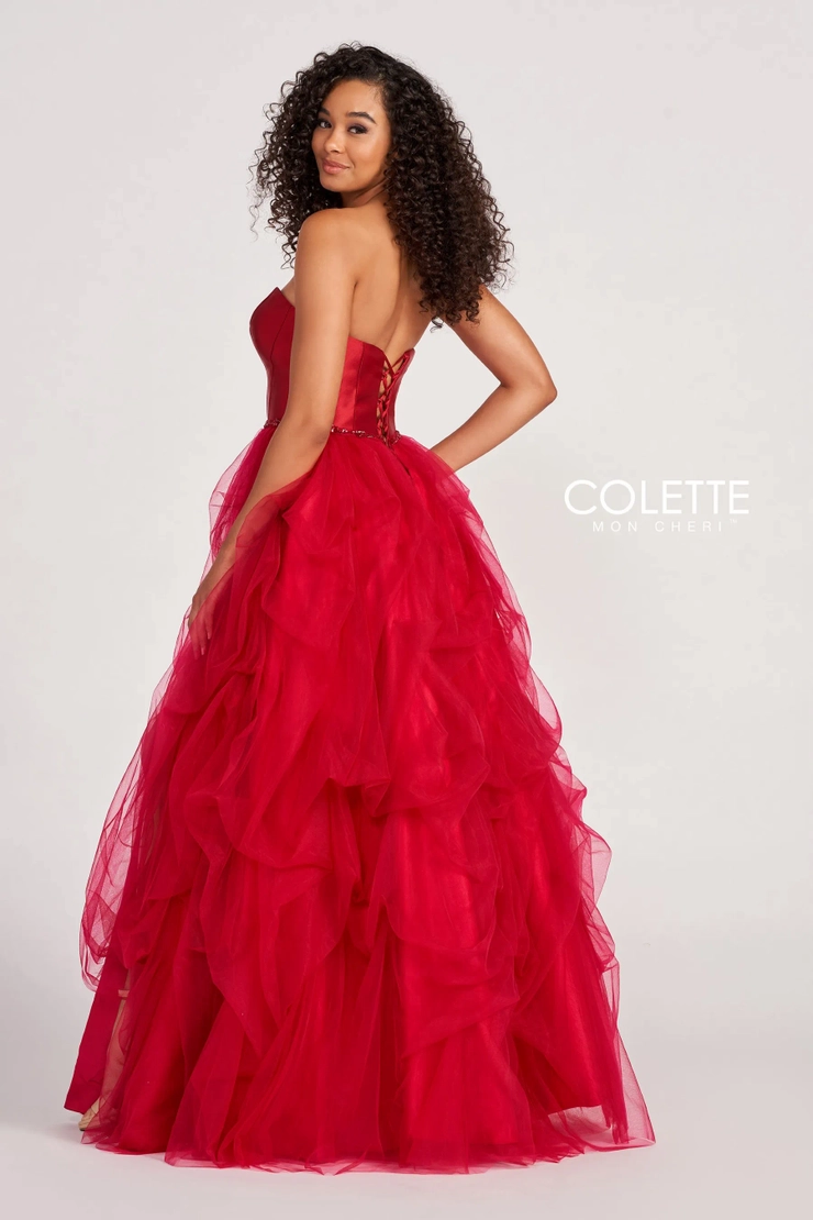Colette by Daphne Style #CL2023 #5 default Scarlet backface vertical picture