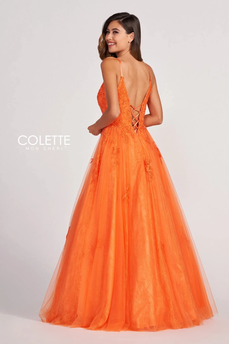 Colette by Daphne Style #CL2025 #8 default Orange backface vertical picture