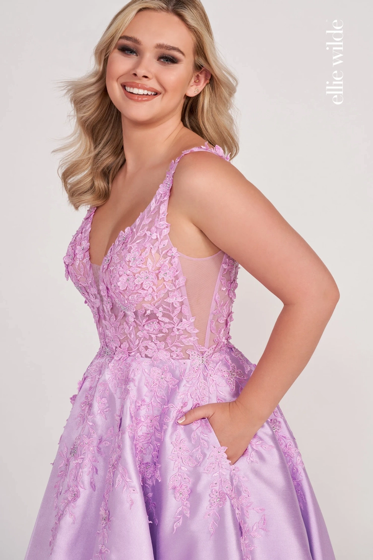 EW34050 To put it in layman's terms, "Oooh Pretty!" #8 Lilac frontface vertical picture