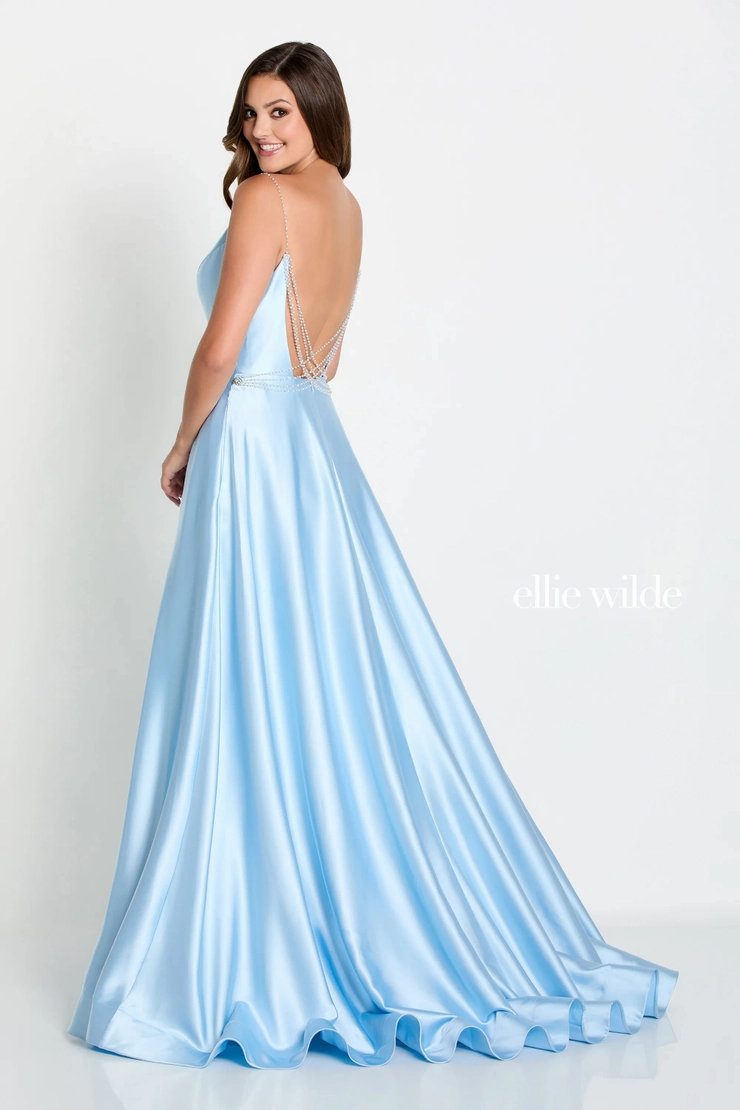 EW34096 Ladies and Gentlemen, her. #4 Light Blue backface vertical picture