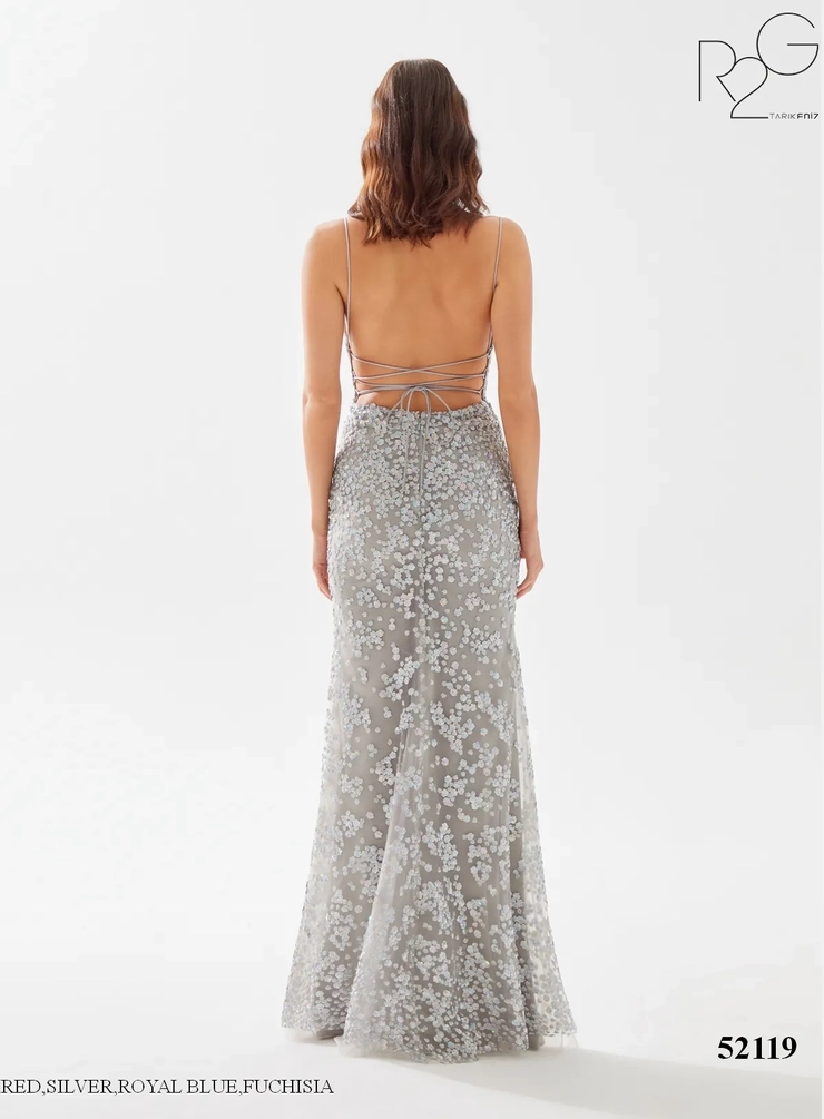 Tarik Ediz Style #52119 #7 Silver backface vertical picture