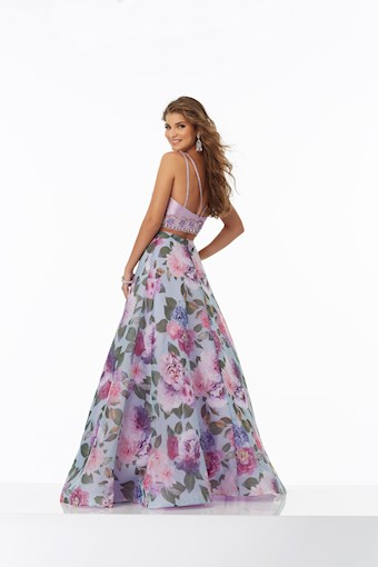 Morilee 99037 #3 Lilac Floral vertical thumbnail