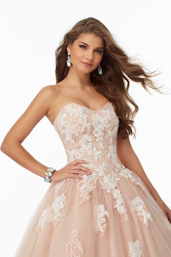 Morilee 99064 #1 Blush/Nude vertical thumbnail