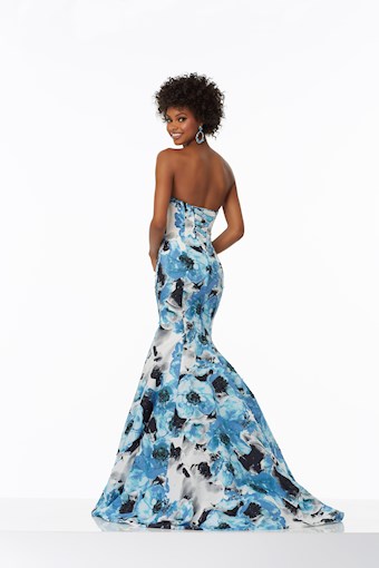 Morilee 99083 #3 Blue Floral vertical thumbnail