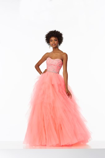 Morilee 99086 #4 Coral Burst vertical thumbnail