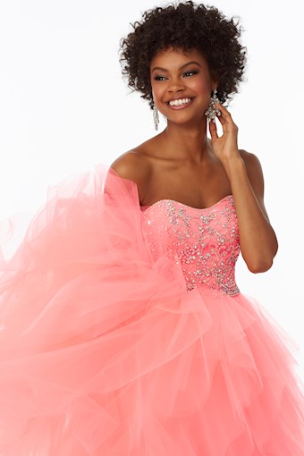 Morilee 99086 #5 Coral Burst vertical thumbnail
