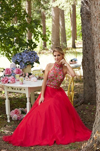 Morilee 99093 #6 Scarlet vertical thumbnail