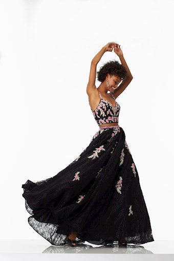 Morilee 99098 #4 Black/Multi vertical thumbnail
