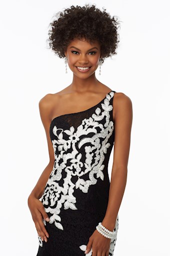 Morilee 99100 #1 Black/White vertical thumbnail