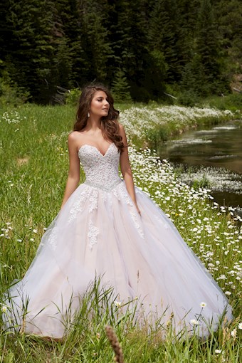 Morilee 99114 #1 White/Nude vertical thumbnail