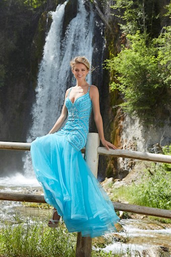 Morilee 99122 #3 Ice Blue vertical thumbnail