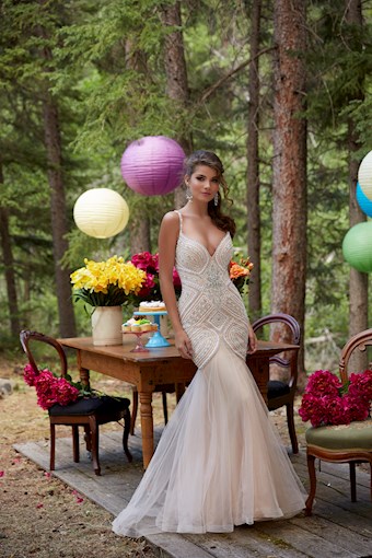 Morilee 99122 #4 Nude vertical thumbnail
