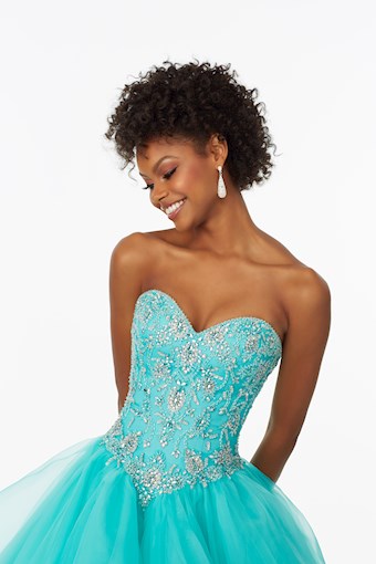 Morilee 99128 #2 Deep Aqua vertical thumbnail