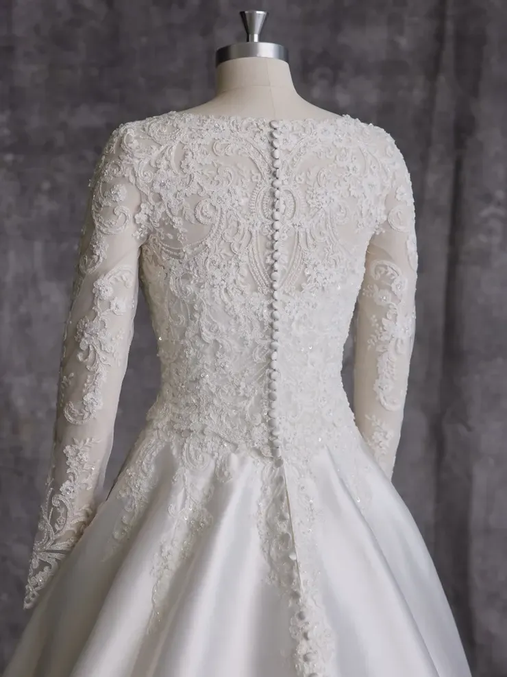 Maggie Sottero Style #23MC093 #5 backface vertical cropped picture