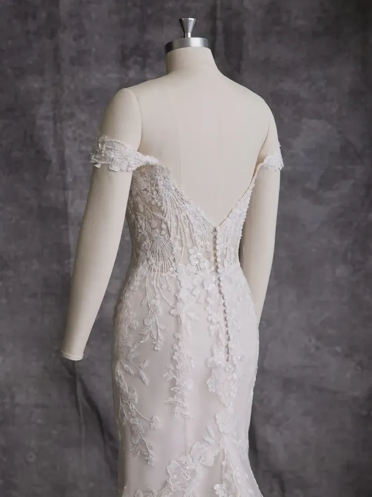 Maggie Sottero Style #23MS054 #9 backface vertical cropped picture