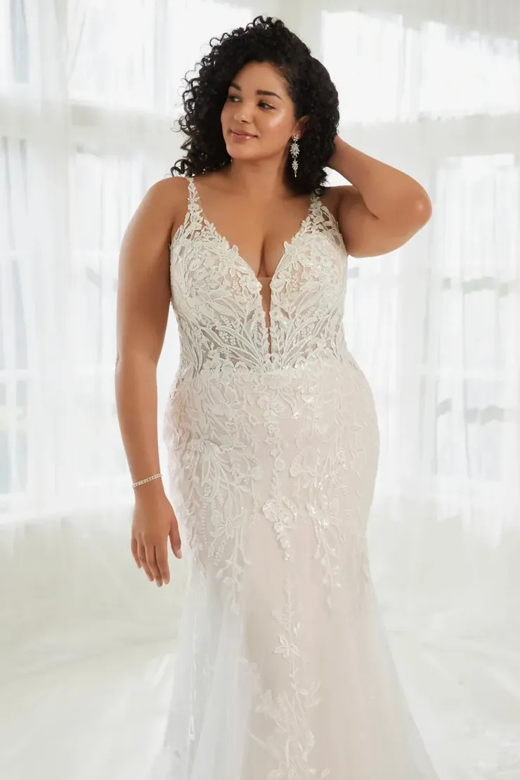 Sophia Tolli Style #Y3109HB #2 frontface vertical cropped picture