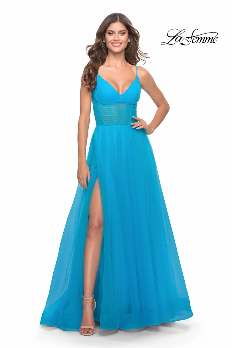 open lace back dress A Line Sweetheart Neck Layered Mint Green Lace Long Prom Dresses with –  Shiny Party