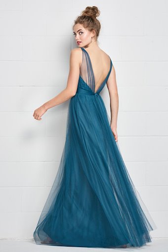 Locket by Watters 534   Empire Waist A-Line Tulle Gown | Elegant Special Occasion #2 vertical thumbnail
