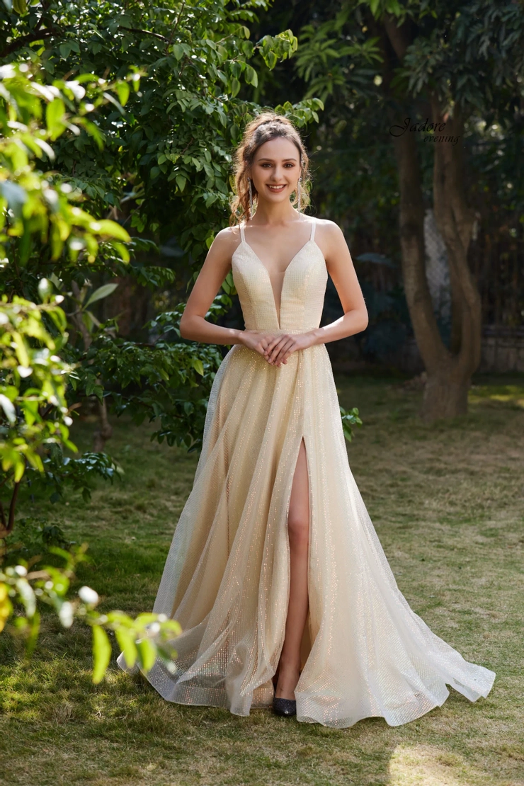 slim fit dress slacks Jadore J21022 – Gemini Bridal main image 0