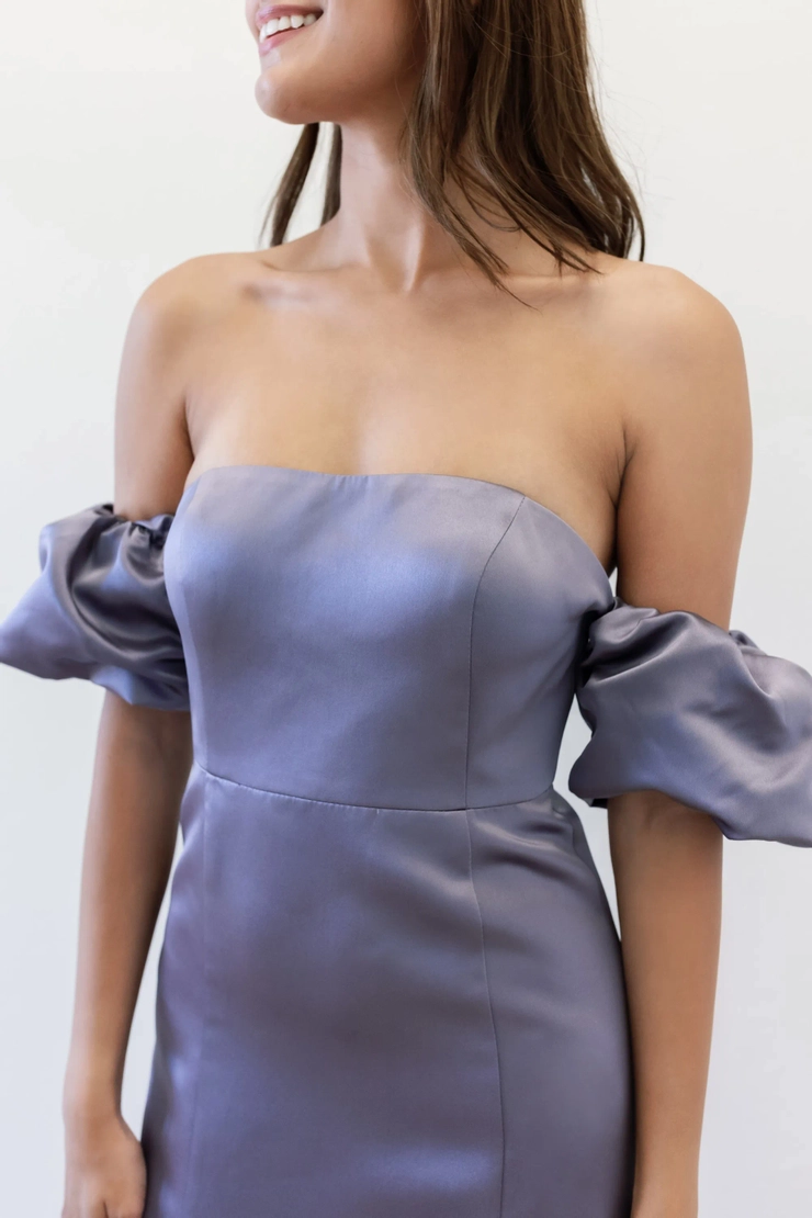 watters bridesmaid dresses By Watters Little White Dress Magdelaine 31729 main image 1