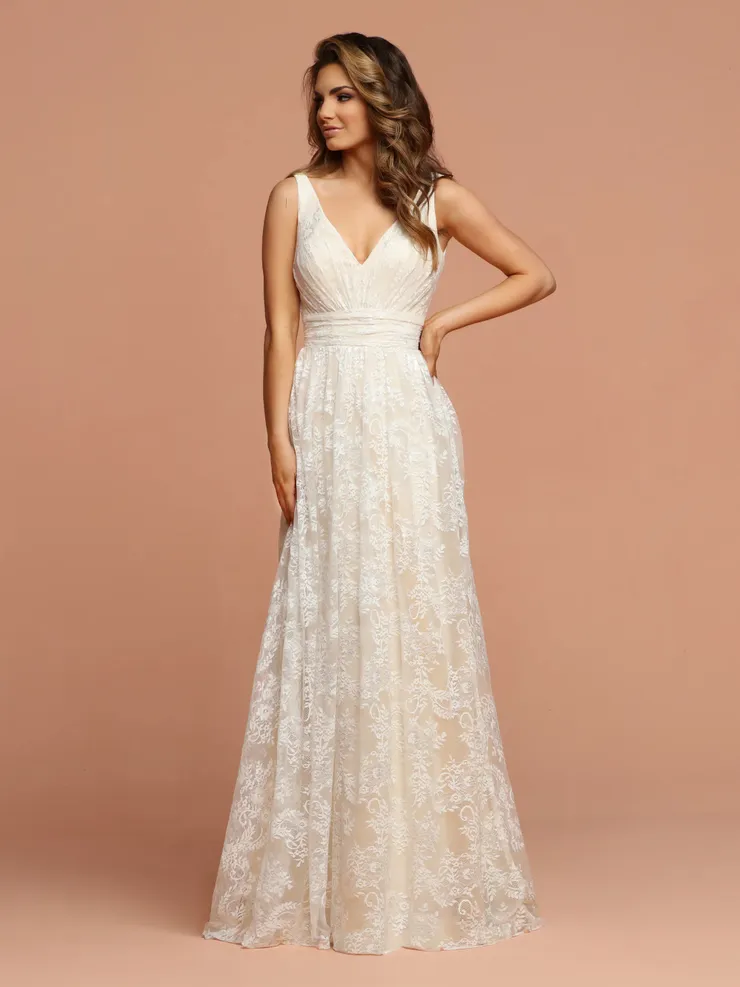 Davinci Bridal Style #F114 #1 frontface vertical picture