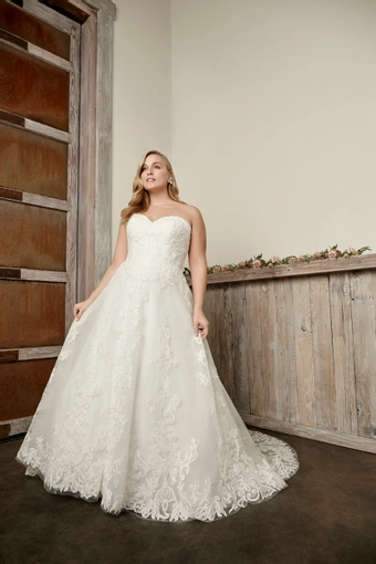 Casablanca Bridal #2418C #1 frontface vertical thumbnail