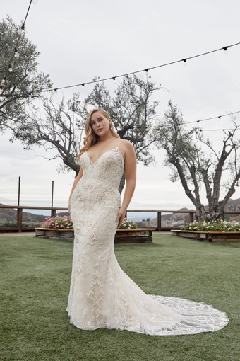 Casablanca Bridal #2424C #1 frontface vertical thumbnail