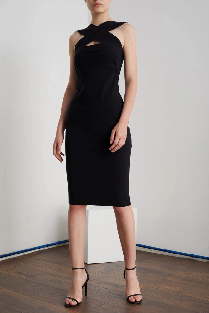 ワンピースその他 CHIARA BONI Women Dresses ABCSKIPILLUSIONB BS BLACK Chiara Boni La Petite Robe Skip Illusion BIS MM Dress in Black