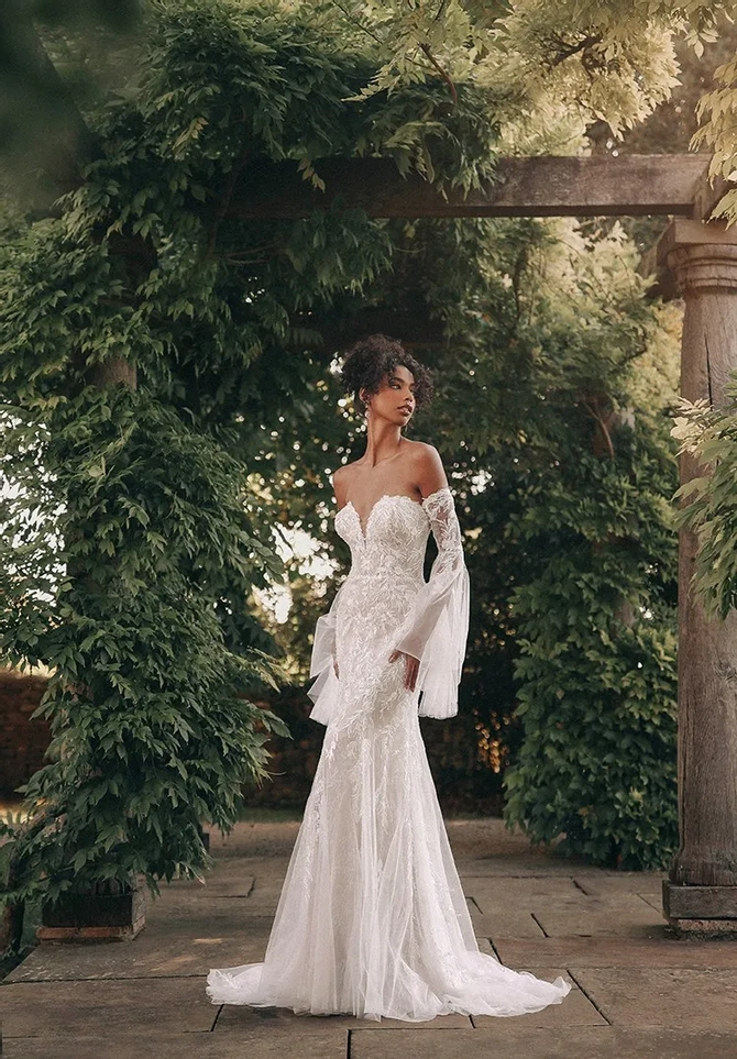 seethru dress A Line V neck Vintage Wedding Dresses See Through Wedding Gowns SED353 –  SELINADRESS