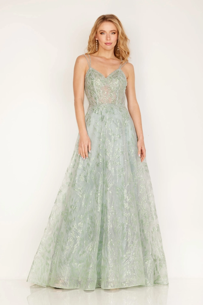 CECILIA COUTURE 1545 RED PROM DRESS main image 1