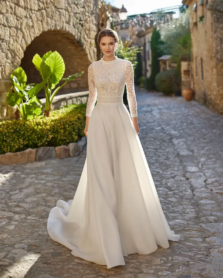boheme wedding dress NumberSea-NumberSea NumberSea Vintage Lace Bridal Boho Wedding Gowns  Sweetheart A Line Wedding Dress Off The Shoulder Robe boheme abito sposa main image 0