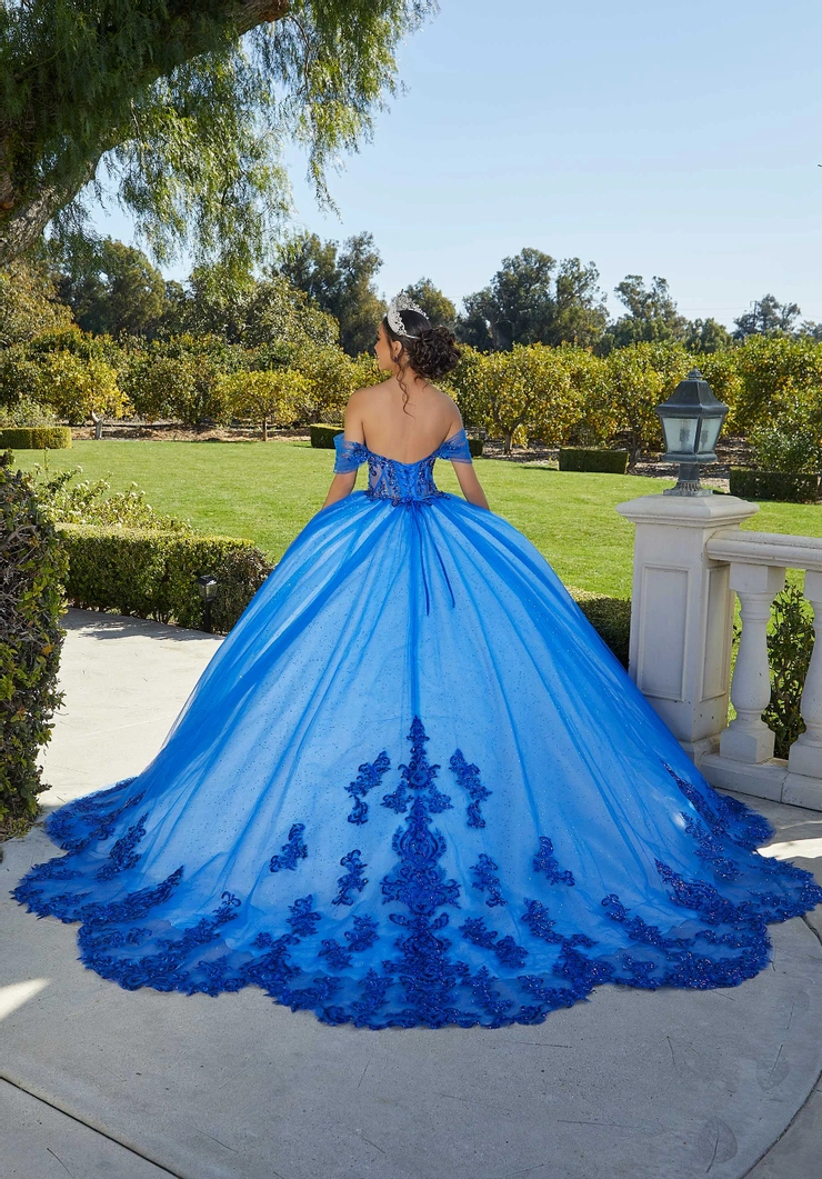 Vizcaya by Morilee Style #89427 #1 default Royal/Light Blue backface vertical picture