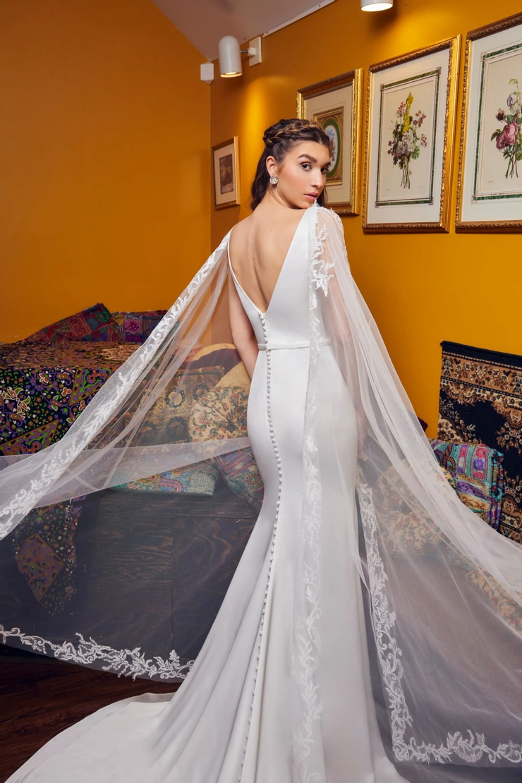 La Perle by Calla Blanche Style #LP2334 #1 backface vertical picture