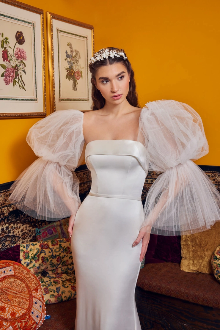 La Perle by Calla Blanche Style #LP2342 #5 frontface vertical cropped picture