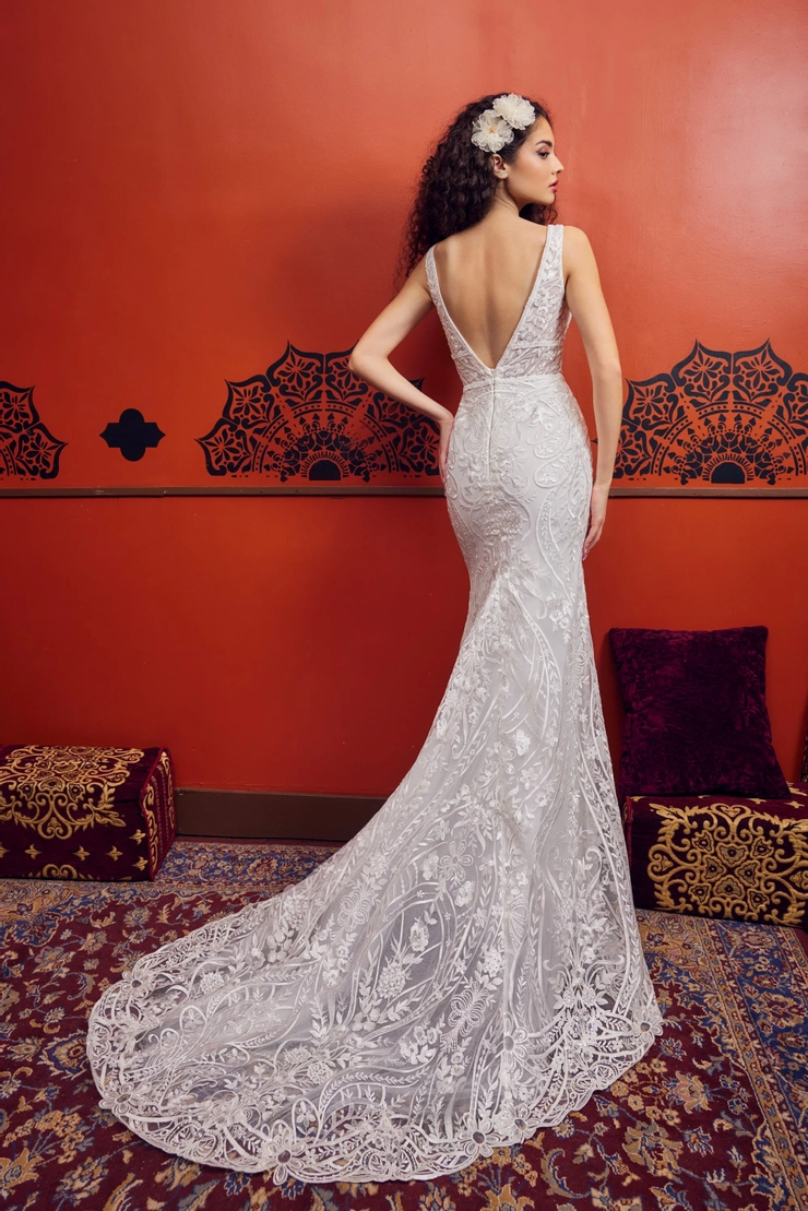 La Perle by Calla Blanche LP2352 #1 backface vertical picture