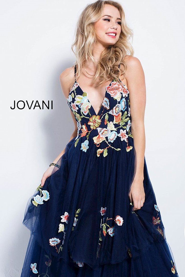 strapless open back dress Jovani Style 09322 | Jovani Dresses main image 0